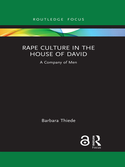Cover image for Rape Culture in the House of David